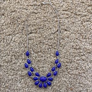 Royal Blue Statement Necklace